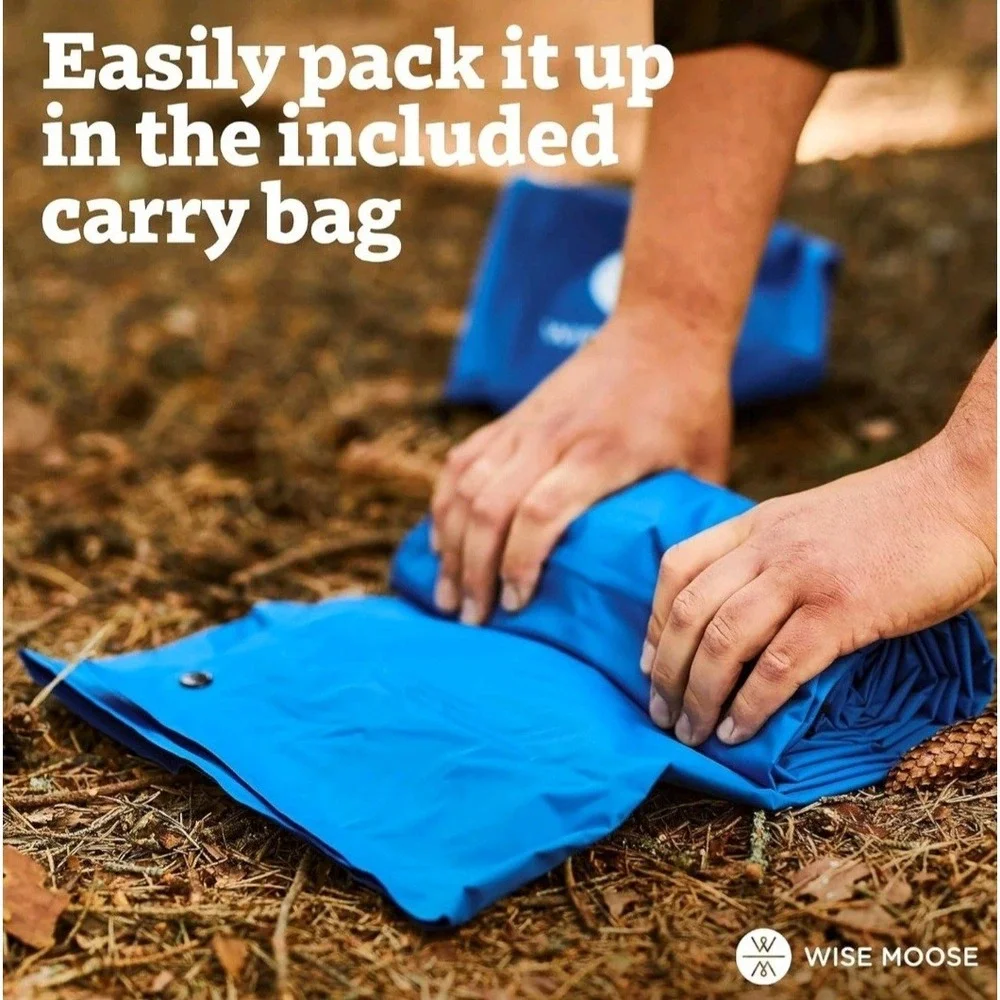 Sleeping Pad - 4.5 Inch Thick Camping Mattress, Ultralight Camping Pad, Inflatab